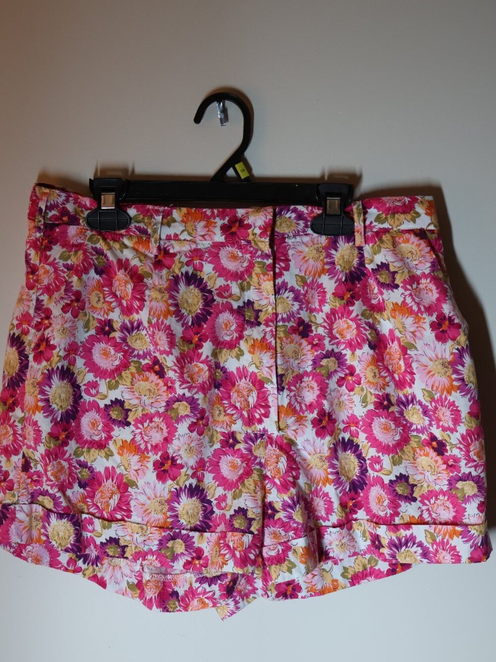 Hello Molly Floral Shorts Size Large Beachy, Summer Style